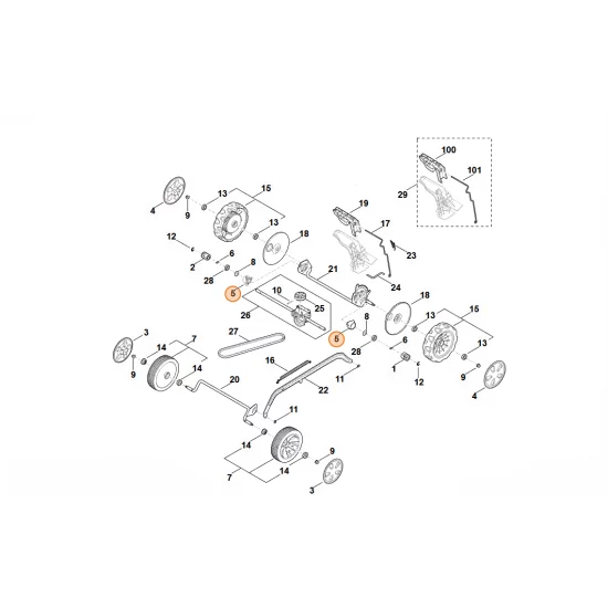 STIHL  Tulejka 0000 704 3200